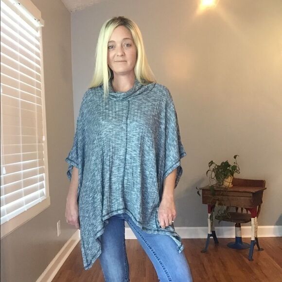 Irregular Sides Pull Over Tunic Top - Picture 1 of 5